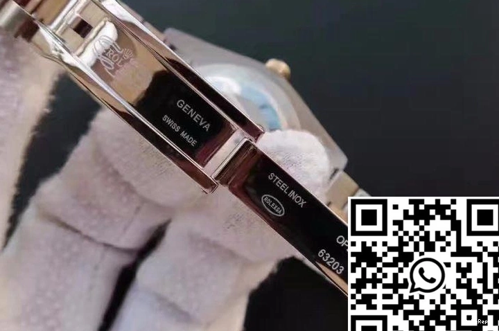 126333-006 41 Rolex White Dial Datejust 1115